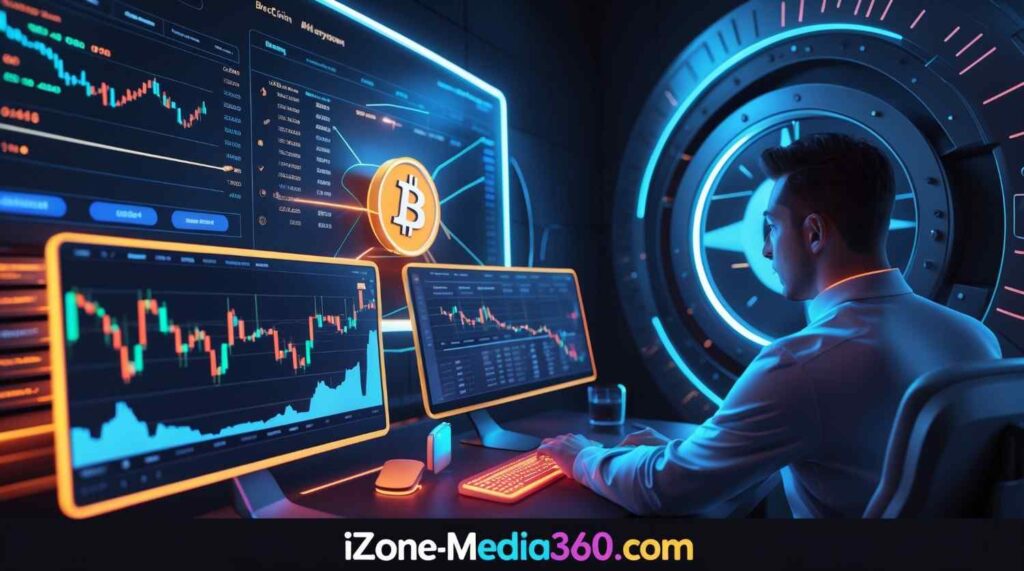 Crypto trading platform with real-time market analysis and advanced security features.