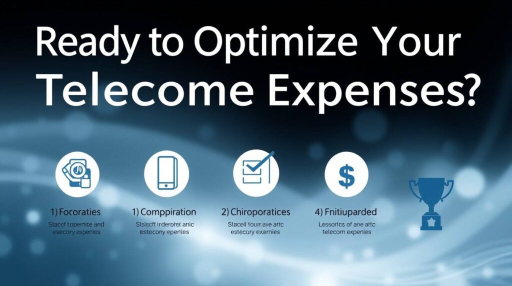 Infographic on optimizing telecom expenses with TEM solutions, highlighting cost reduction and efficiency.